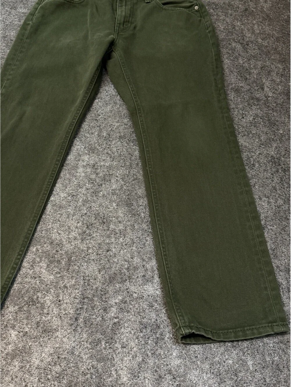 Levi’s 541 Athletic Fit Jeans Men’s 30x30 Olive Green Denim Five Pocket
